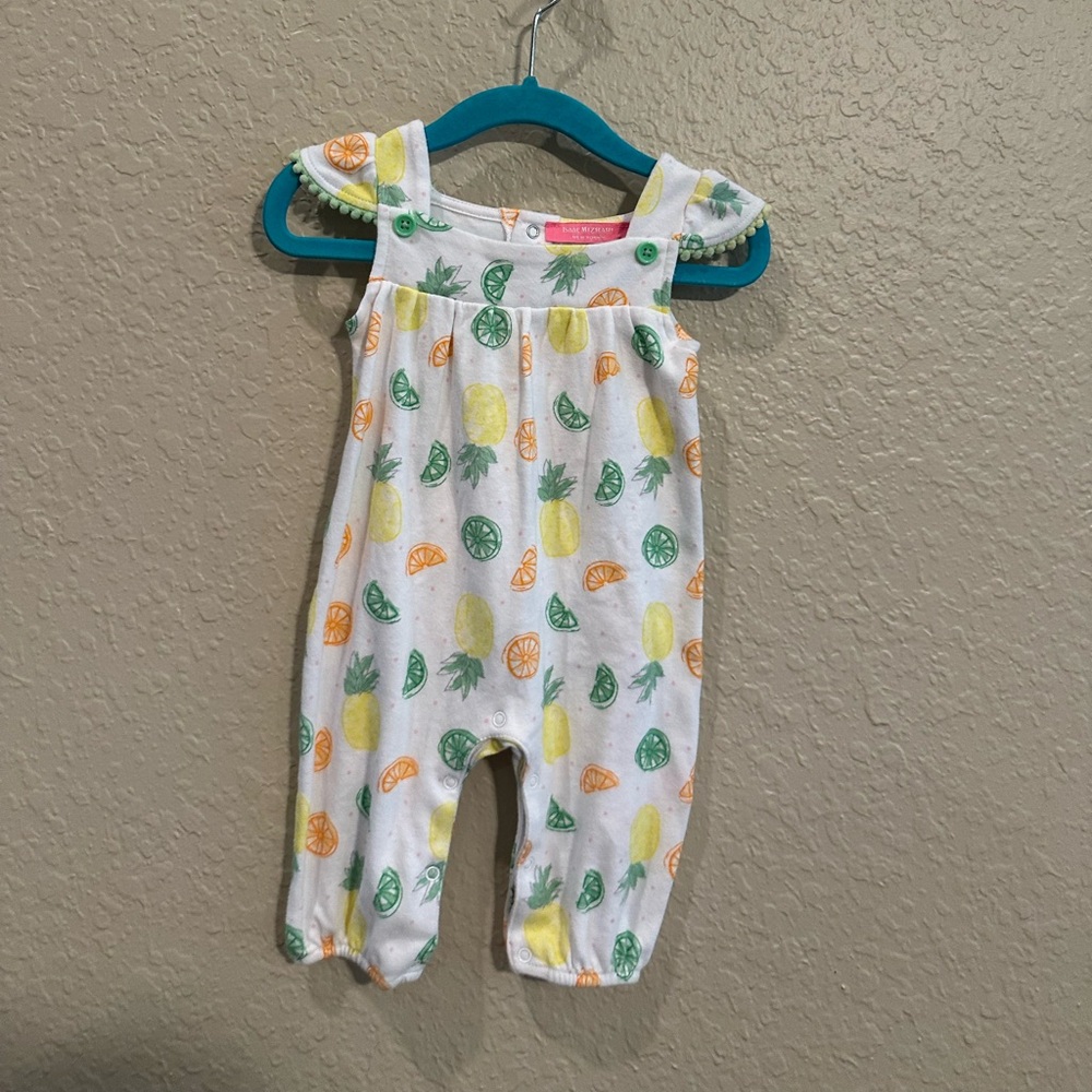 Last chance Isaac Mizrahi Fruits Jumpsuit 3-6M